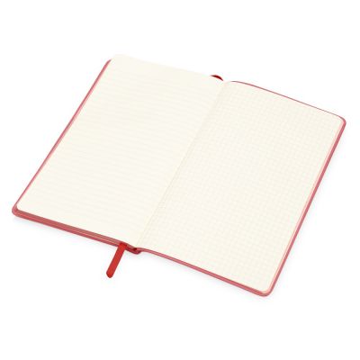 Блокнот Notepeno А5 с тонированными линованными страницами, красный-3