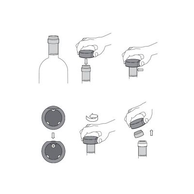 Нож для срезания фольги Foilcut, черный-3