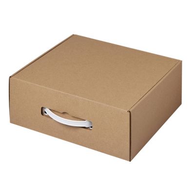 Коробка подарочная Хэнди (Handy), L, крафт-3