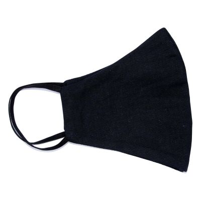 Хлопковая защитная маска для лица многоразовая анатомической формы без шва-1