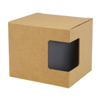 Cali Керамическая кружка объемом 370 мл с матовой отделкой - Белый / Matted Grey-4