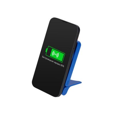 Внешний магнитный аккумулятор MagnIQ, синий, 5000 mAh-1
