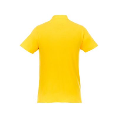 Мужское поло Helios с коротким рукавом, желтый-2
