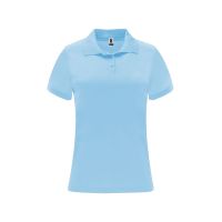 Рубашка поло женская Monzha, небесно-голубой
