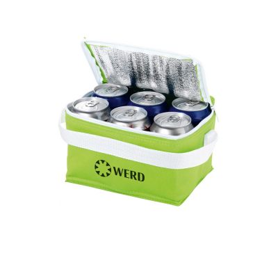 Сумка-холодильник Spectrum, зеленое яблоко/белый-0