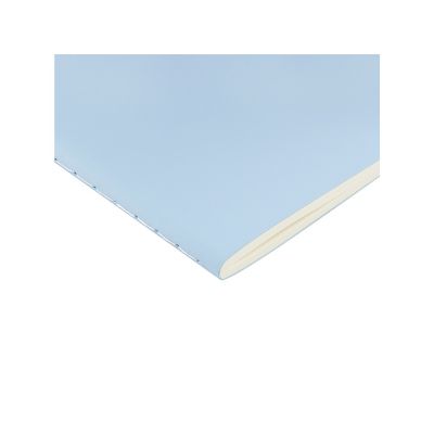 Бизнес тетрадь А5 Megapolis flex 60 л. soft touch клетка, зефирный голубой-2