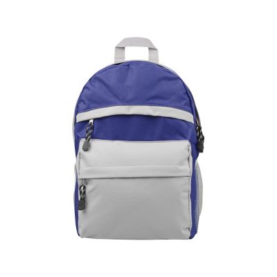 Рюкзак Универсальный (серая спинка, серые лямки), синий/серый-3