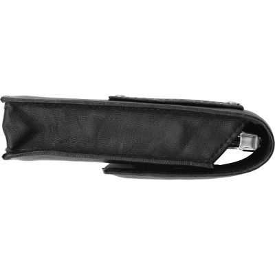 Подарочный винный набор из штопора и кожаного чехла для штопора ClickCut Set, серебристый-9