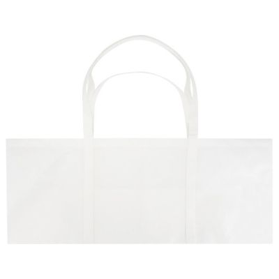 Jumbo эко-сумка очень большого размера из нетканого материала, объемом 65 л, белый-2