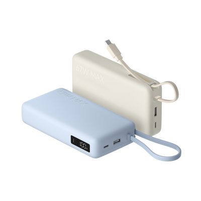 Внешний аккумулятор со встроенным кабелем Xiaomi 67W Power Bank 20000 (Integrated Cable) Ice Blue-6