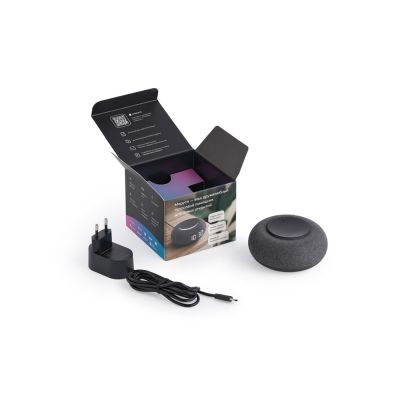 Умная колонка VK Капсула Мини с голосовым помощником Марусей, темный серый-4