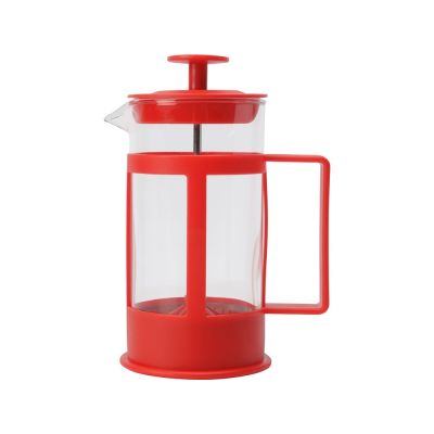 Пластиковый френч-пресс Savor, 350 мл, красный-2