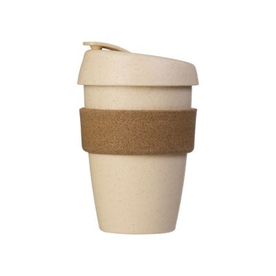 Стакан из пшеничного волокна с двойными стенками Pino, натуральный-4