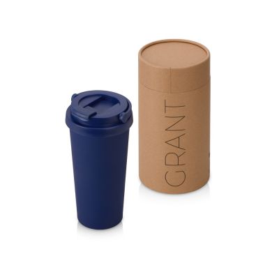 Термокружка Grant, 473мл, тубус, темно-синий-0