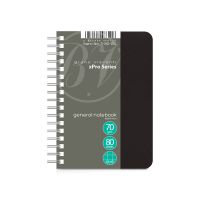 Бизнес - блокнот А6 (99 х 139 мм.) xPro 80 л., черный