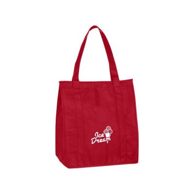 Сумка для покупок Zeus с изоляцией, красный-4