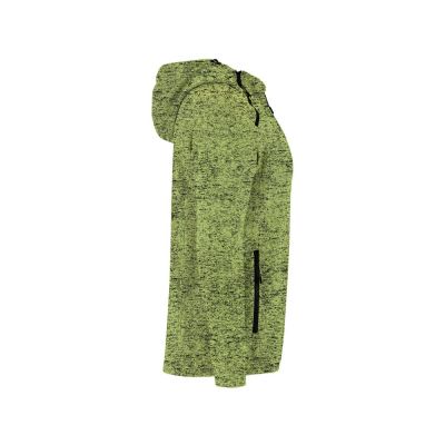 Толстовка на молнии Everest, меланжевый салатовый-3