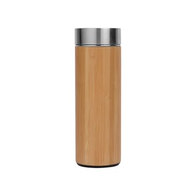 Вакуумный термос Moso из бамбука, 400 мл-2