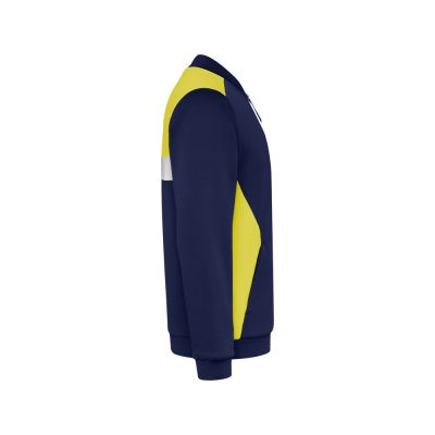Спортивная куртка Leros унисекс, желтый/синий нэйви-3