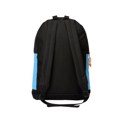 Рюкзак Chap с люверсом из полиэстера (600D), черный/голубой-7