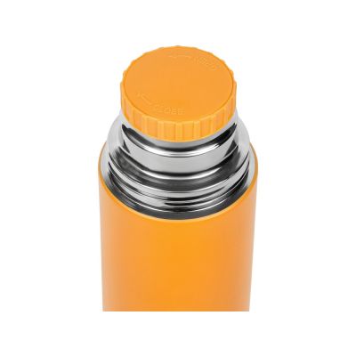 Термос Relaxika 101 (1 литр), желтый (без лого)-3