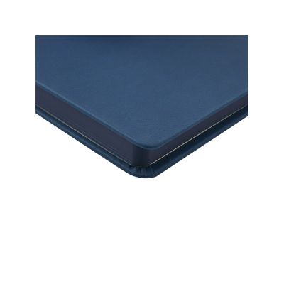 Ежедневник А5 Megapolis Color soft-touch, темно-синий-4