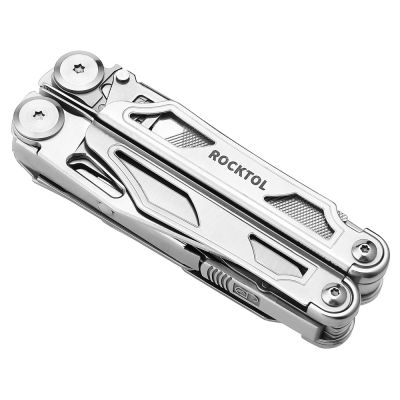 Мультитул Rocktol 29 в 1 со сменными резцами и пилой, нержавеющая сталь, нейлоновый чехол-3