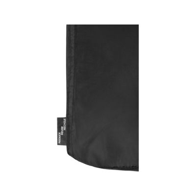 Плед Marigold из флиса из вторичного ПЭТ и искусственного меха, серый/белый-6