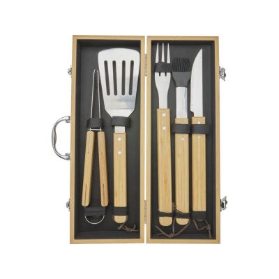 Churras Набор для барбекю из 5 предметов, natural-3