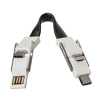 Кабель One 4 в 1, черный-5