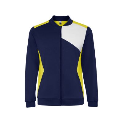 Спортивная куртка Leros унисекс, желтый/синий нэйви-0
