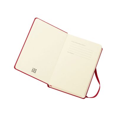 Ежедневник Moleskine Classic (2022), Pocket (9х14), красный, твердая обложка-1