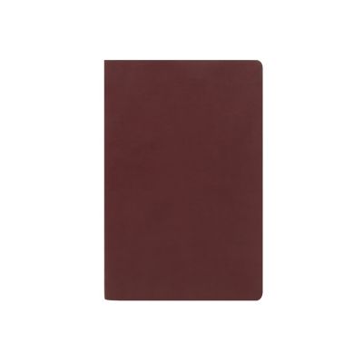 Ежедневник А5 недатированный Megapolis Velvet Flex, бордовый-4