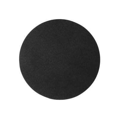 ПАТЧ КРУГ nubuk (чёрный) 6,0 х 6,0 см-0