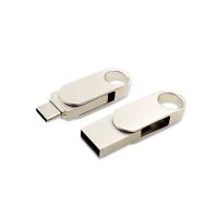 Флешка Uranium на 64 Гб, серебристый