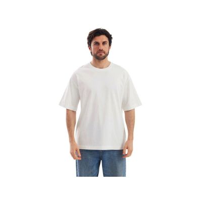 Футболка Kyoto из джерси 180 г/м2 с пич отделкой, унисекс, молочный-0