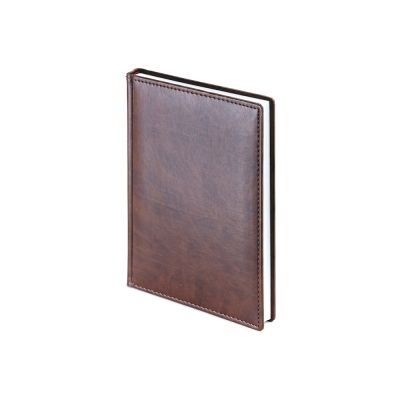 Ежедневник недатированный А4 Velvet, коричневый-0