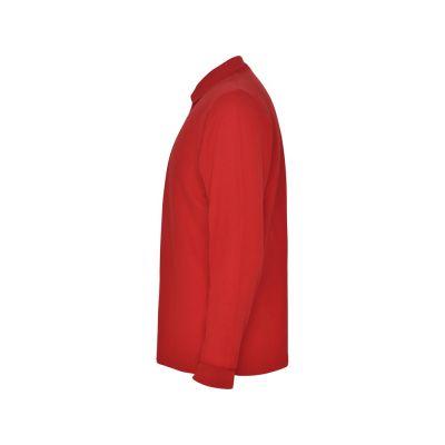 Рубашка поло Carpe мужская с длинным рукавом, красный-2