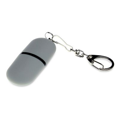 Флешка Goutte Soft-touch на 4 Гб, серый-0