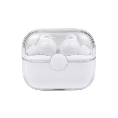 Наушники беспроводные TWS Clarity с шумоподавлением ENC, белый-0
