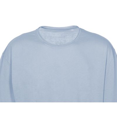 Футболка оверсайз Liyon унисекс, небесно-голубой-10