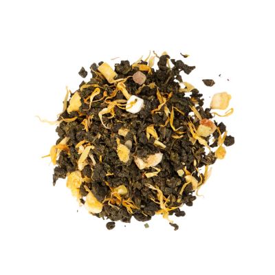 Чай манговый улун, серия Bouquet, стеклянная банка-6