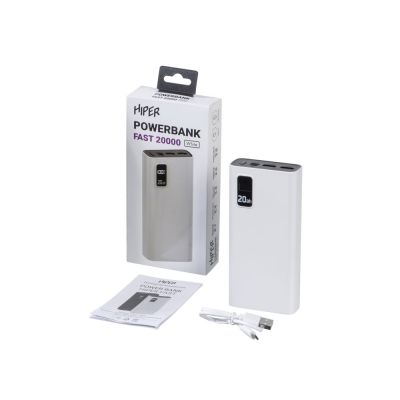Портативный внешний аккумулятор FAST 20000 White-7