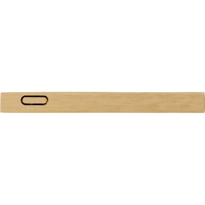 Внешний аккумулятор из бамбука Bamboo, 5000 mAh-6