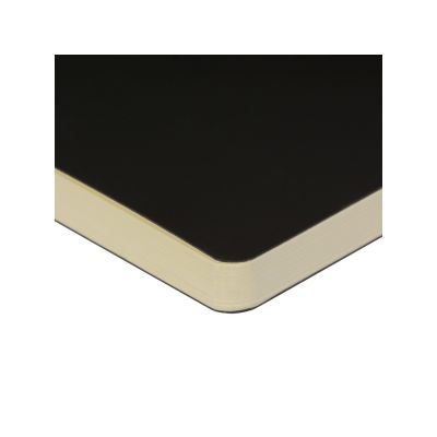 Скетчбук Sketch & Art в мягком переплете 179х250 мм, 80 л. бежевой бумаги 100 гр., черный-1