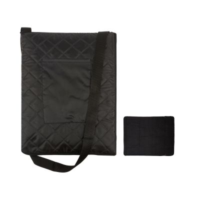 Плед для пикника Ridge, 105 х 140 см, черный-0