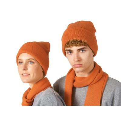 Шапка Dunant, двуслойная, оранжевый-0