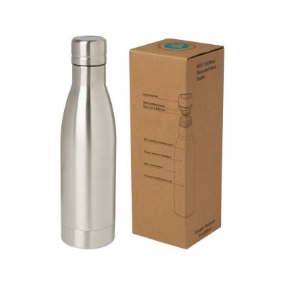 Бутылка с вакуумной изоляцией Vasa объемом 500 мл, серебристый-4