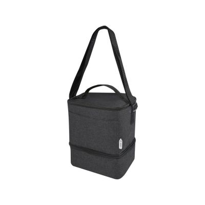 Tundra, сумка-холодильник из переработанного PET-пластика, для обеда, на 9 банок - Heather Charcoal-0
