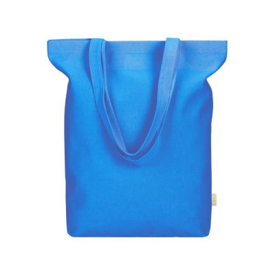 Сумка Fixy из переработанного хлопка с фиксирующей эластичной лентой, синий-1